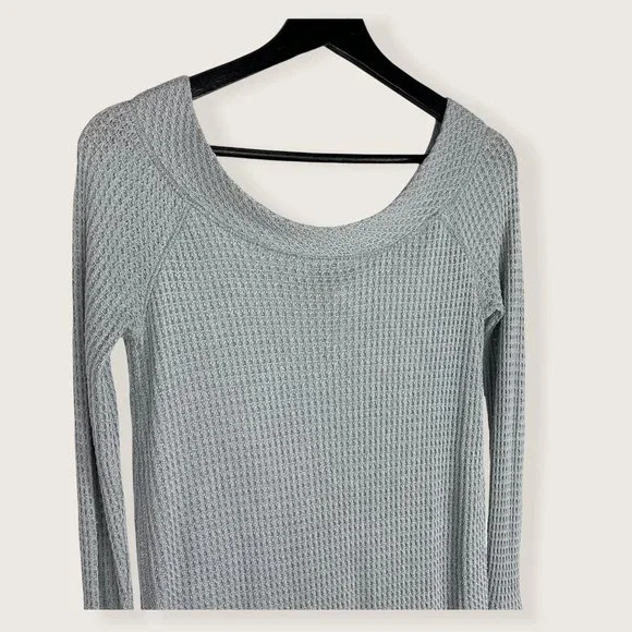 We The Free Waffle Knit Long Sleeve Top - Picture 2 of 12